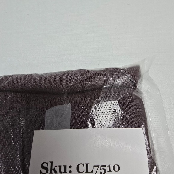 Habitat Shirt Womens Medium Gray Button Up Long Sleeve Lagenlook Office Flowy - Picture 14 of 14